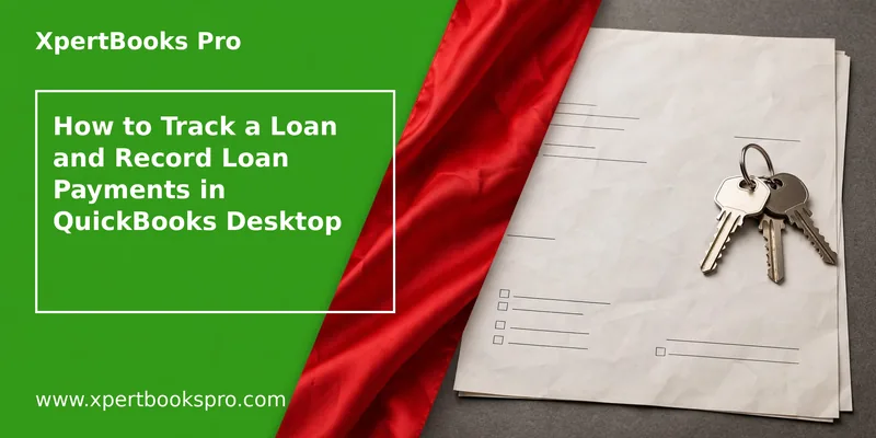 Featured image: How to Track a Loan and Record Loan Payments in QuickBooks Desktop