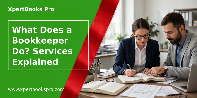 Featured image: What Does a Bookkeeper Do? Services Explained